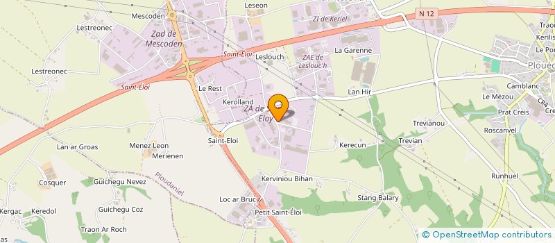 localisation de l'entreprise MONSIEUR PHILIPPE JAFFRY à PLOUEDERN