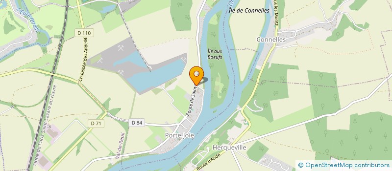 localisation de l'entreprise MONSIEUR PHILIPPE JAGU à PORTE-DE-SEINE