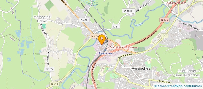 localisation de l'entreprise MONSIEUR PHILIPPE JALOIN  MARCEY-LES-GREVES