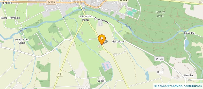 localisation de l'entreprise MONSIEUR PHILIPPE JAMBU  GUEMENE-PENFAO