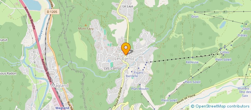 localisation de l'entreprise MONSIEUR PHILIPPE JAMBUT à ARACHES-LA-FRASSE