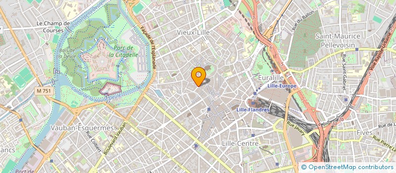 localisation de l'entreprise MONSIEUR PHILIPPE JAMME  LILLE