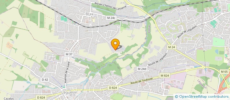 localisation de l'entreprise MONSIEUR PHILIPPE JAMMES  BRAX