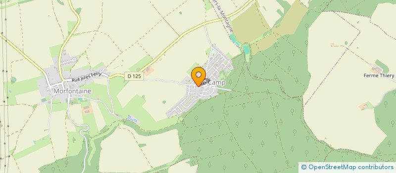 localisation de l'entreprise MONSIEUR PHILIPPE JANCART  MORFONTAINE