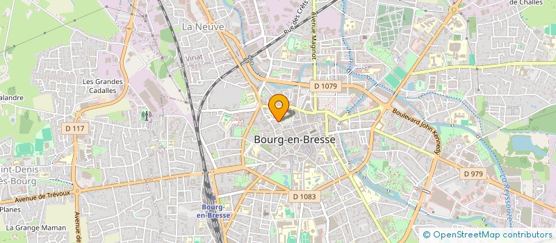 localisation de l'entreprise MONSIEUR PHILIPPE JANIN à BOURG-EN-BRESSE