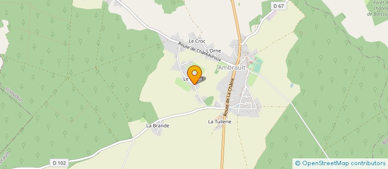 localisation de l'entreprise MONSIEUR PHILIPPE JANIN à AMBRAULT