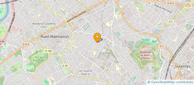 localisation de l'entreprise MONSIEUR PHILIPPE JARIEL à RUEIL-MALMAISON