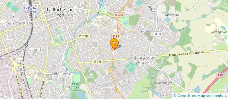 localisation de l'entreprise MONSIEUR PHILIPPE JAUNATRE à LA ROCHE-SUR-YON