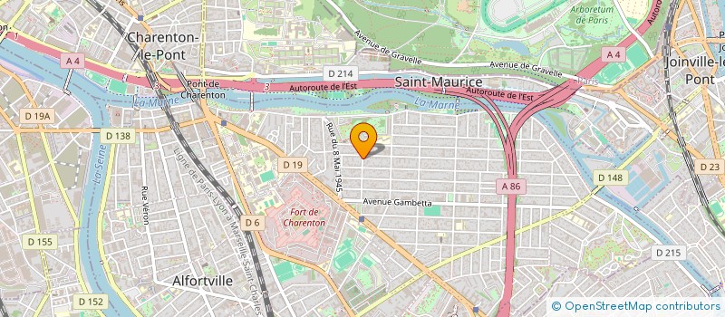 localisation de l'entreprise MONSIEUR PHILIPPE JAY  MAISONS-ALFORT