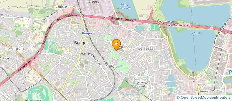 localisation de l'entreprise MONSIEUR PHILIPPE JEAN HENRI DELPEYROUX  BRUGES