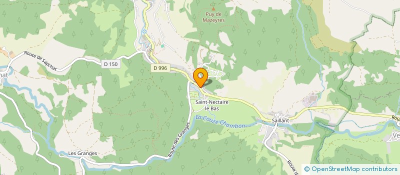 localisation de l'entreprise MONSIEUR PHILIPPE JEANNEAU  SAINT-NECTAIRE