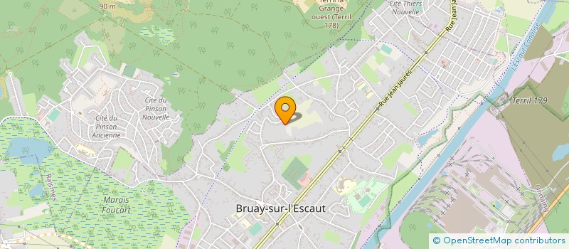 localisation de l'entreprise MONSIEUR PHILIPPE JEANNIN  AIX-EN-PEVELE