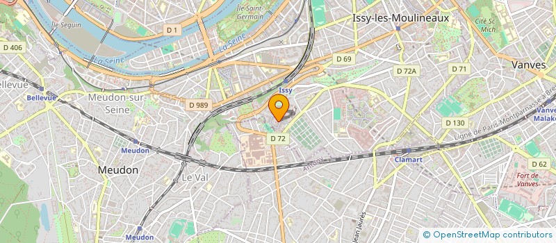 localisation de l'entreprise MONSIEUR PHILIPPE JEANSON  ISSY-LES-MOULINEAUX