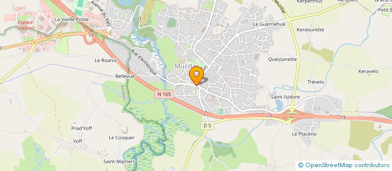 localisation de l'entreprise MONSIEUR PHILIPPE JEGO  MUZILLAC