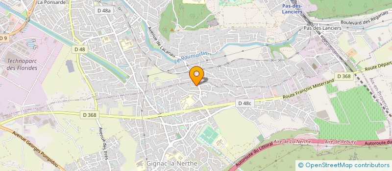 localisation de l'entreprise MONSIEUR PHILIPPE JESUS  GIGNAC-LA-NERTHE