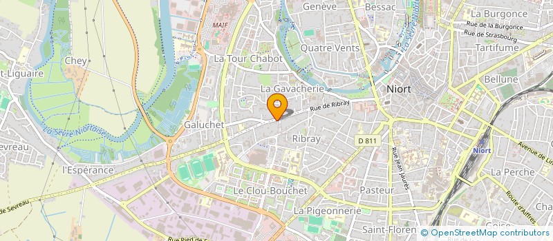 localisation de l'entreprise MONSIEUR PHILIPPE JOAO à NIORT