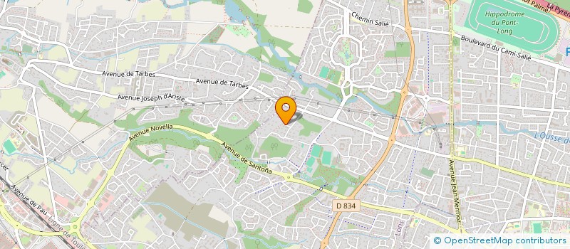 localisation de l'entreprise MONSIEUR PHILIPPE JOLY  LONS