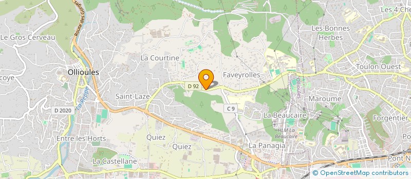 localisation de l'entreprise MONSIEUR PHILIPPE JOLY  TOULON