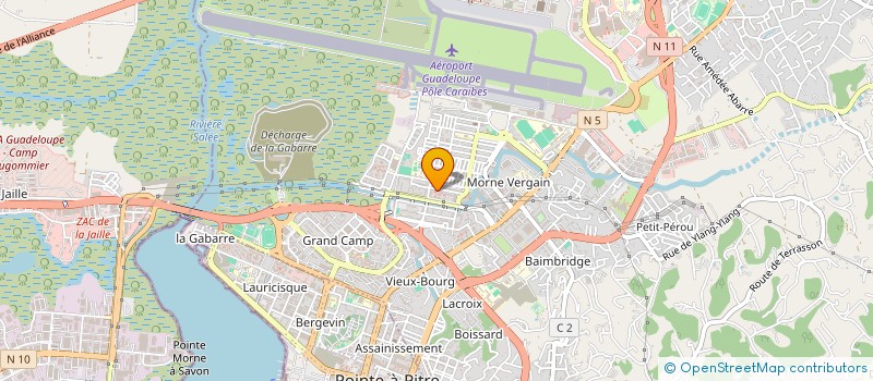localisation de l'entreprise MONSIEUR PHILIPPE JOMIE à LES ABYMES