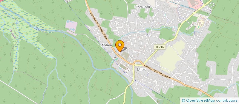 localisation de l'entreprise MONSIEUR PHILIPPE JONAC  MIOS