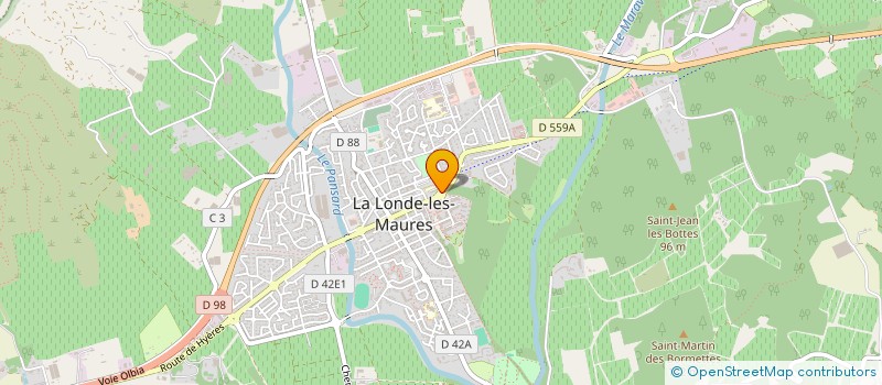 localisation de l'entreprise MONSIEUR PHILIPPE JORE à LA LONDE-LES-MAURES