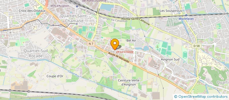 localisation de l'entreprise MONSIEUR PHILIPPE JOSSE à AVIGNON