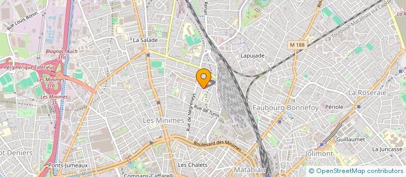 localisation de l'entreprise MONSIEUR PHILIPPE JOSSINET à TOULOUSE