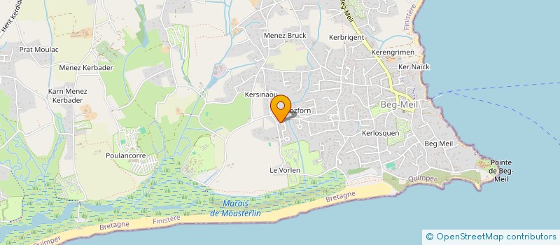 localisation de l'entreprise MONSIEUR PHILIPPE JOSSO  FOUESNANT