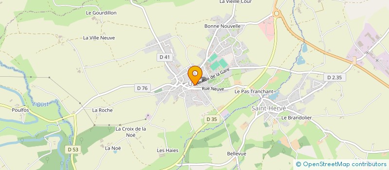 localisation de l'entreprise MONSIEUR PHILIPPE JOUAN  UZEL