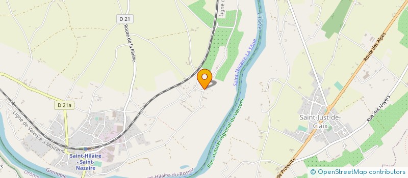 localisation de l'entreprise MONSIEUR PHILIPPE JOUBERT à SAINT-HILAIRE-DU-ROSIER