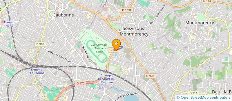 localisation de l'entreprise MONSIEUR PHILIPPE JOUBERTEAU  SOISY-SOUS-MONTMORENCY