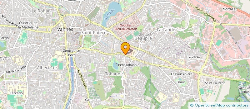 localisation de l'entreprise MONSIEUR PHILIPPE JOUCLA à VANNES