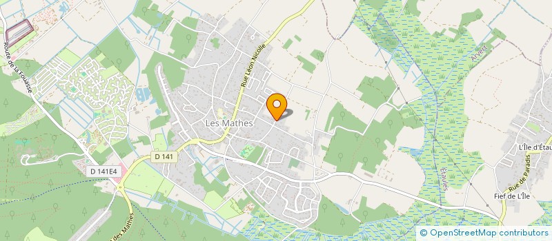 localisation de l'entreprise MONSIEUR PHILIPPE JOUGLA à LES MATHES