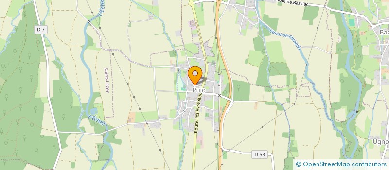 localisation de l'entreprise MONSIEUR PHILIPPE JOUNEAU  PUJO