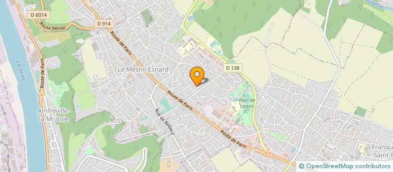 localisation de l'entreprise MONSIEUR PHILIPPE JOURDAN  LE MESNIL-ESNARD