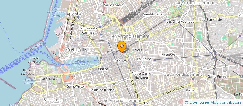 localisation de l'entreprise MONSIEUR PHILIPPE JOURDENEAUD  MARSEILLE