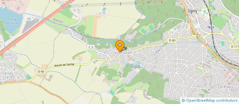 localisation de l'entreprise MONSIEUR PHILIPPE JOUVE  VAUHALLAN