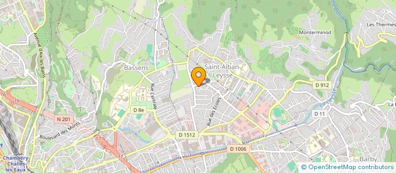 localisation de l'entreprise MONSIEUR PHILIPPE JOUVE  SAINT-ALBAN-LEYSSE