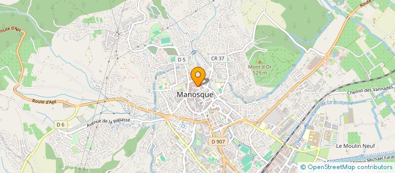localisation de l'entreprise MONSIEUR PHILIPPE JOVANNINI à MANOSQUE