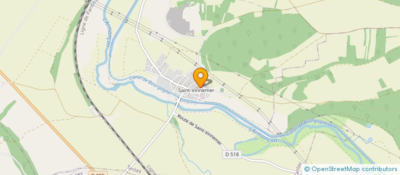 localisation de l'entreprise MONSIEUR PHILIPPE JOZELON à TANLAY