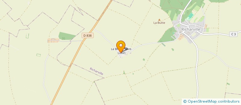 localisation de l'entreprise MONSIEUR PHILIPPE JUBERT à RICHARVILLE