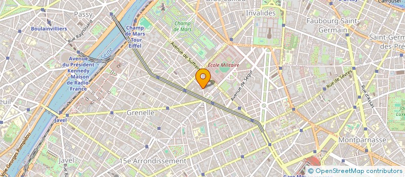 localisation de l'entreprise MONSIEUR PHILIPPE JUDLIN  PARIS