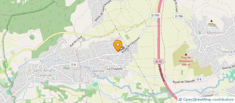 localisation de l'entreprise MONSIEUR PHILIPPE JUILHARD à SAINT-AMANT-TALLENDE