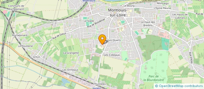 localisation de l'entreprise MONSIEUR PHILIPPE JUILLIEN  MONTLOUIS-SUR-LOIRE