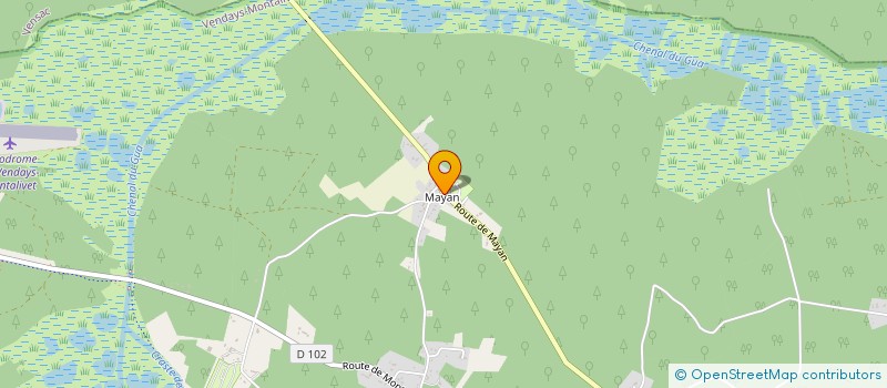 localisation de l'entreprise MONSIEUR PHILIPPE JULIEN  VENDAYS-MONTALIVET