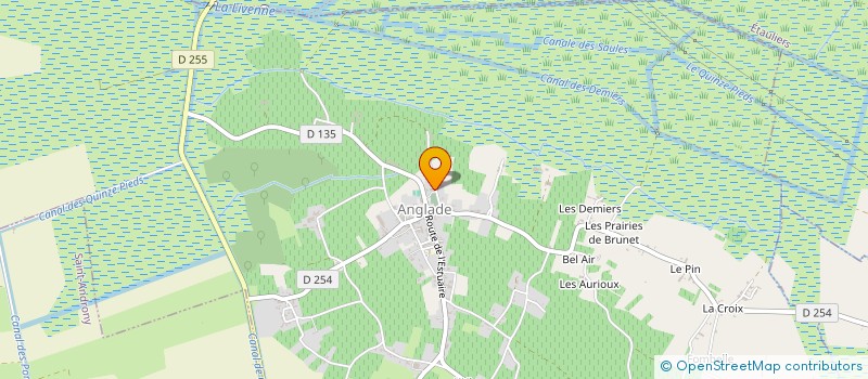 localisation de l'entreprise MONSIEUR PHILIPPE JULIEN  ANGLADE