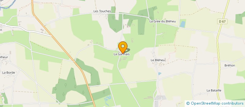 localisation de l'entreprise MONSIEUR PHILIPPE JULLIEN  SAINTE-MARIE