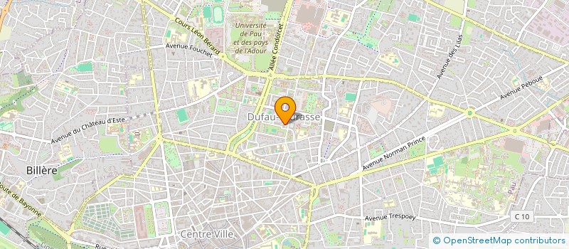 localisation de l'entreprise MONSIEUR PHILIPPE JUNGAS à PAU