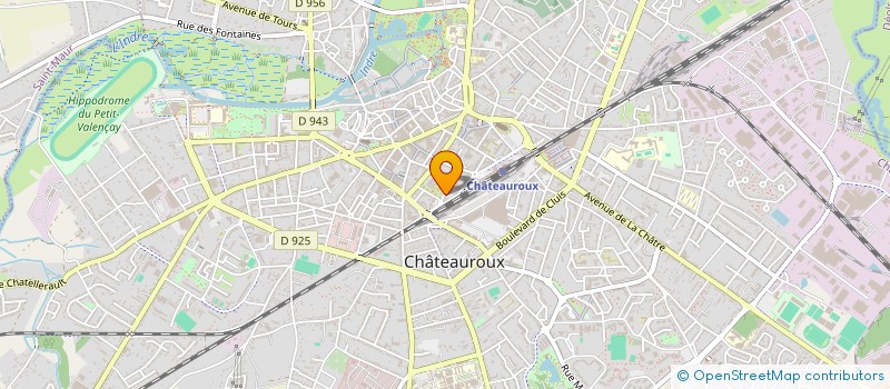 localisation de l'entreprise MONSIEUR PHILIPPE JUNJAUD à CHATEAUROUX