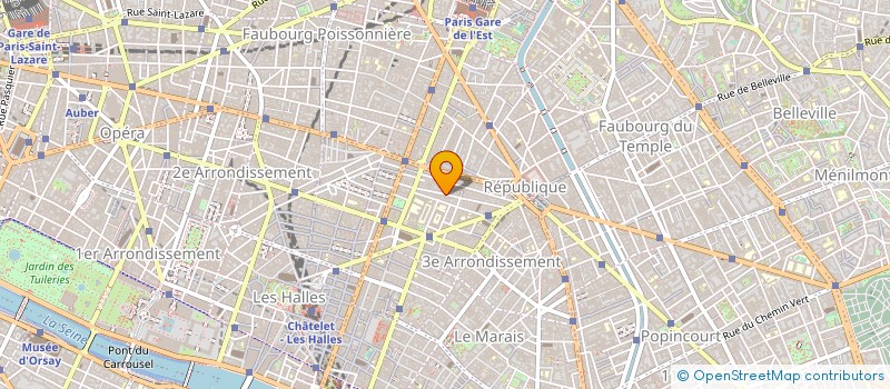 localisation de l'entreprise MONSIEUR PHILIPPE JUSFORGUES  PARIS